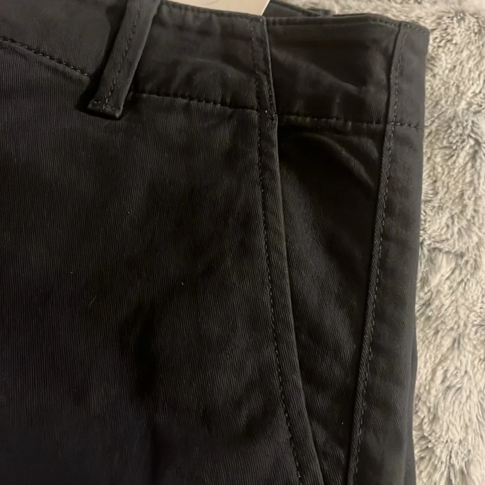 LOFT Outlet Bermuda mid rise shorts dark gray